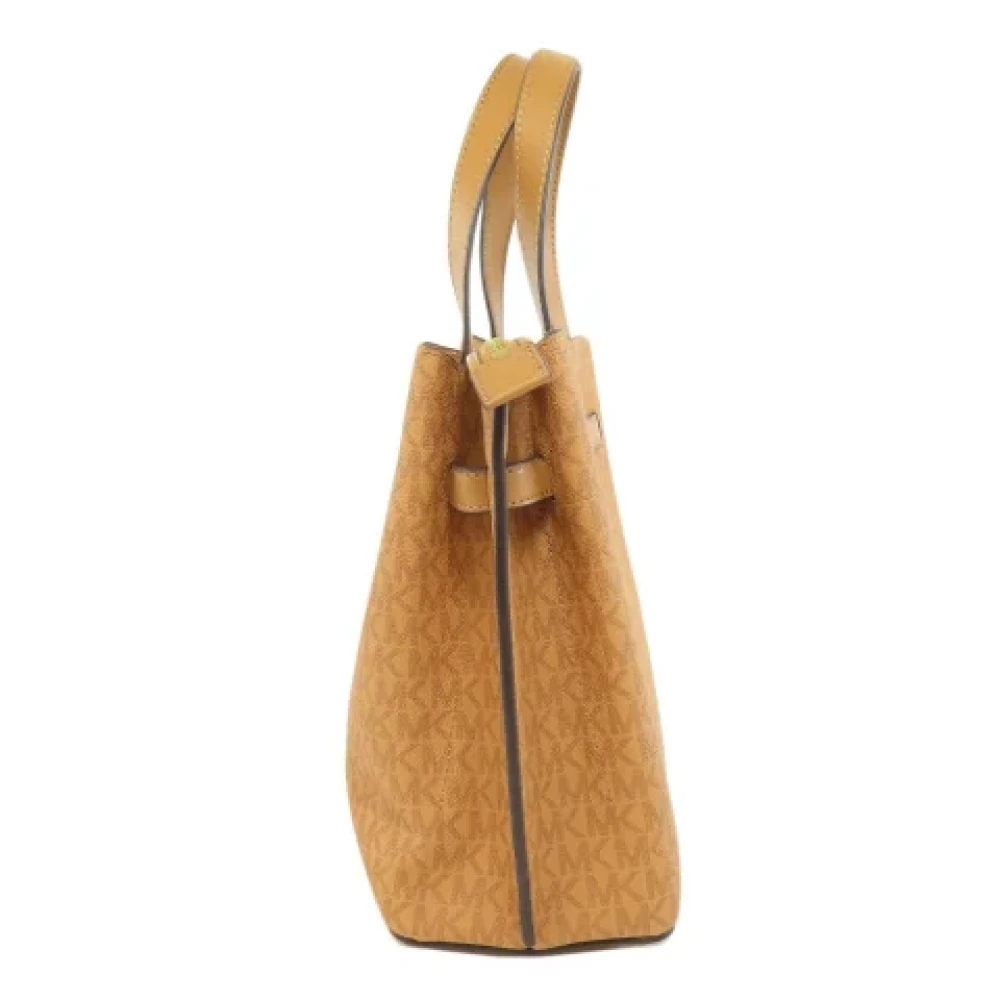 Michael Kors Pre-owned Plastic handbags Brown Dames
