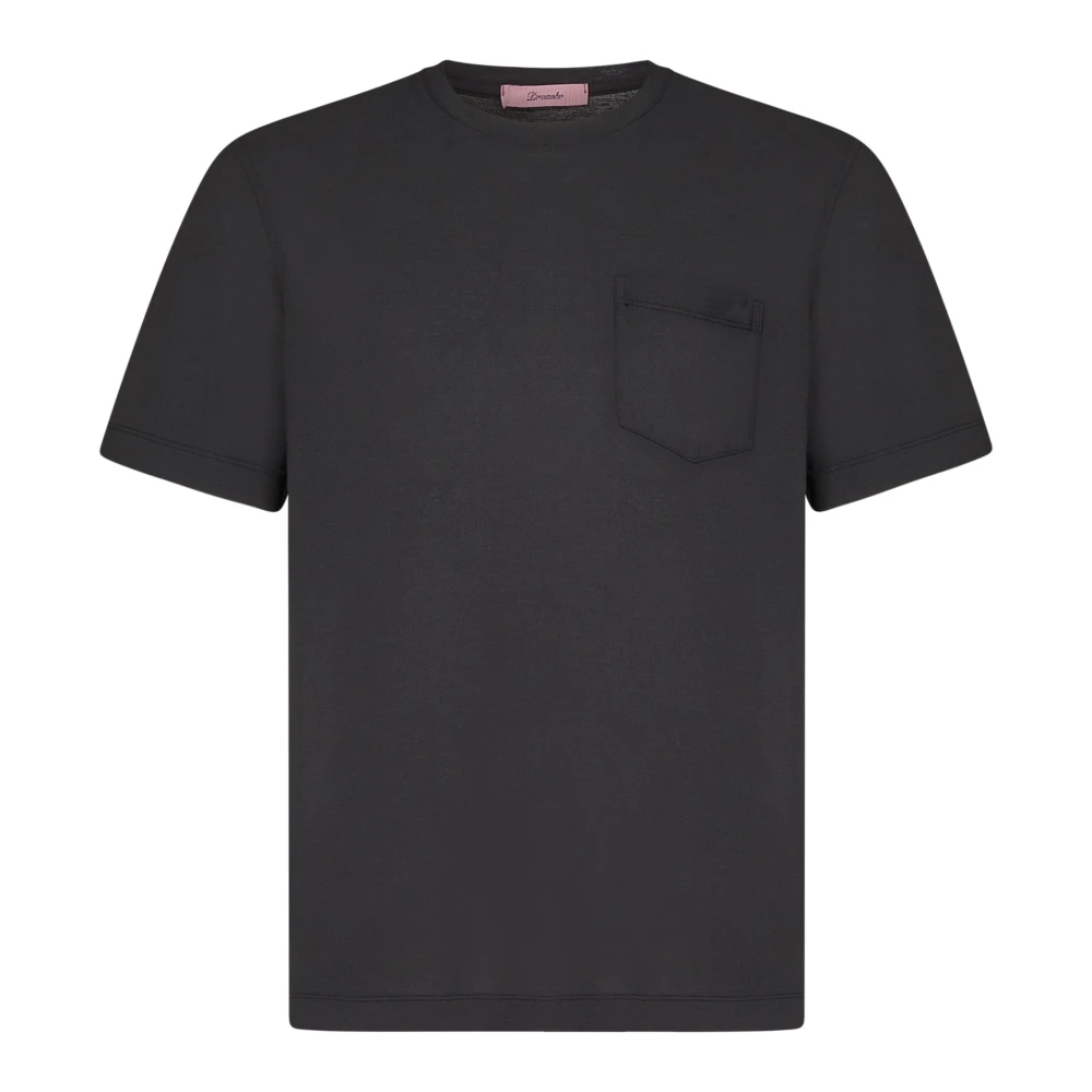 Drumohr - Tops > T-Shirts - Black - Drumohr - Modalova