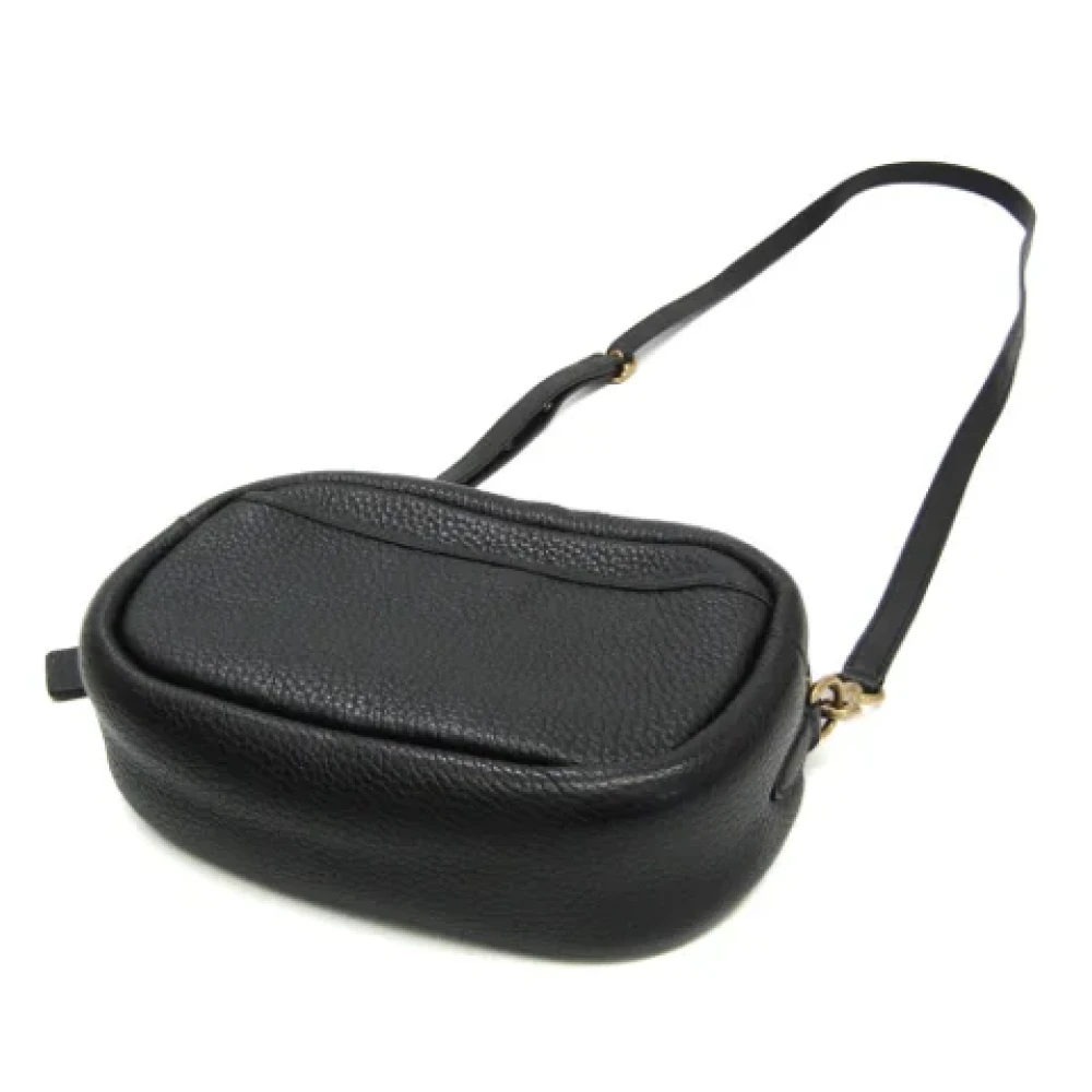 Coach Pre-owned Leather shoulder-bags Black Dames