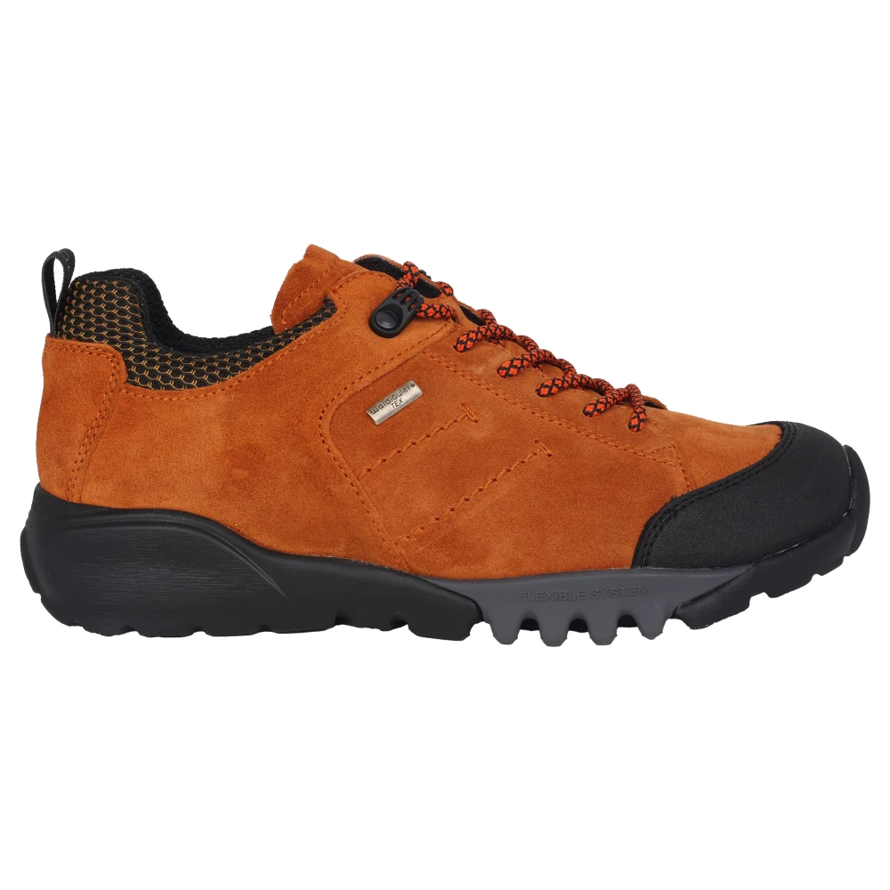Waldläufer Dames sneaker met brede pasvorm – Dames Schoenen Oranje
