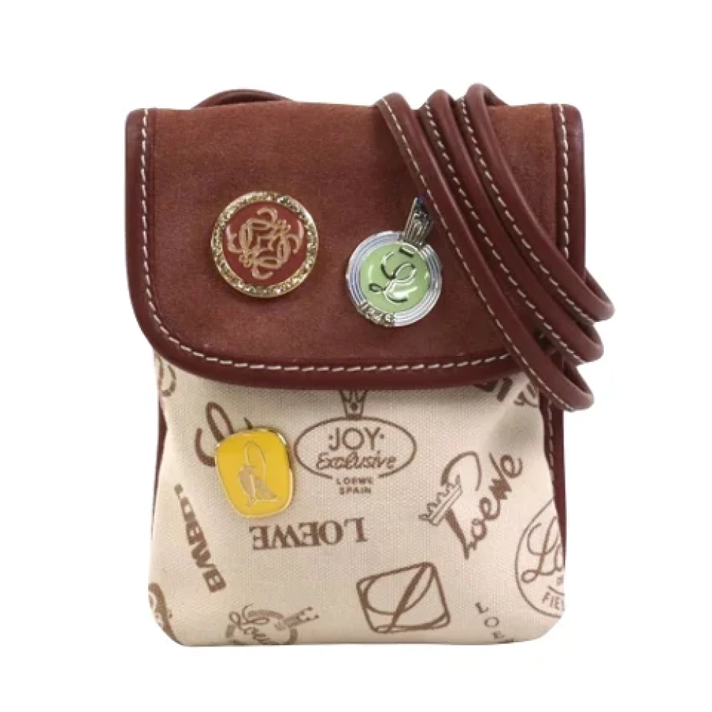 Loewe Pre-owned Canvas clutches Multicolor Dames