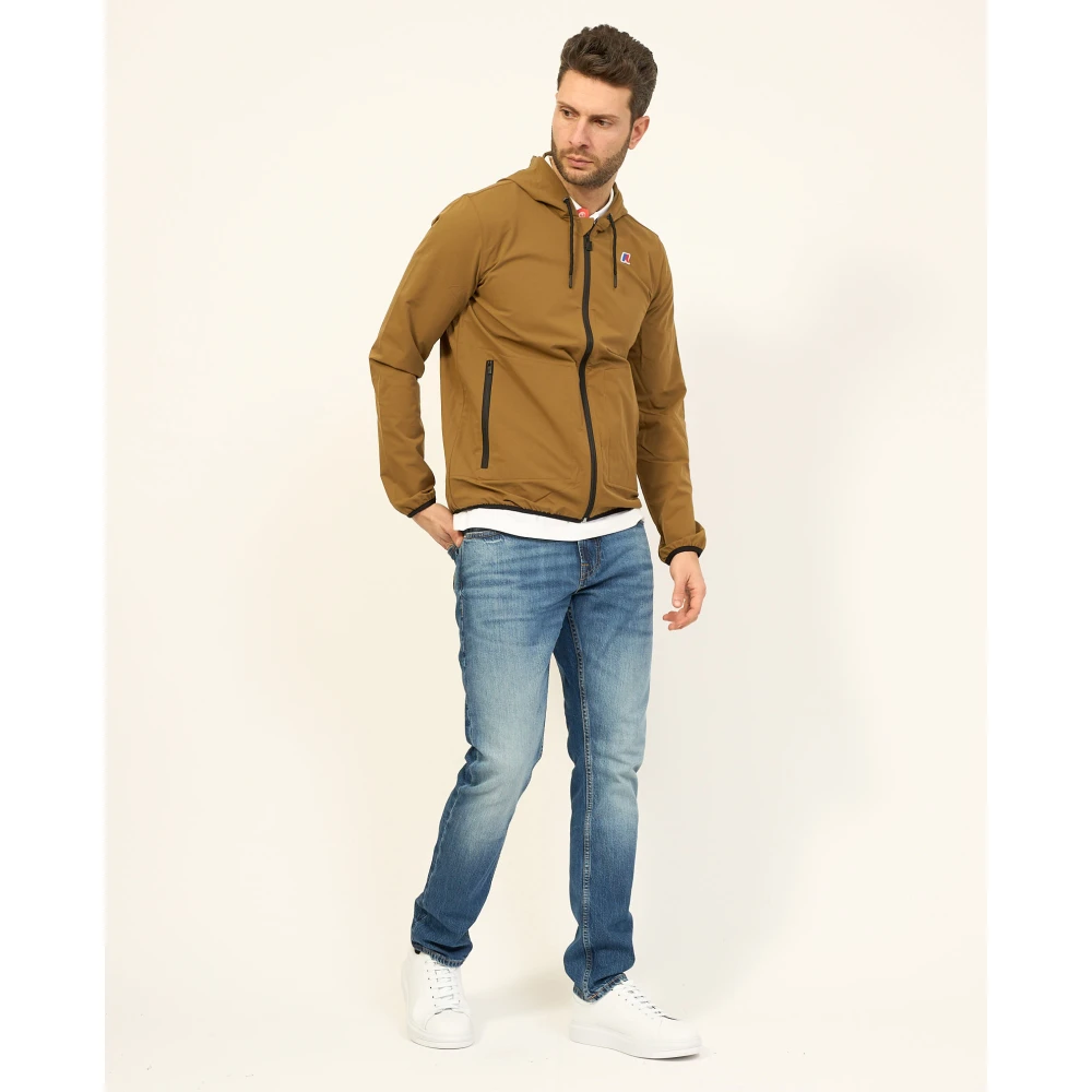 K-way Bruine Sweater Collectie Brown Heren