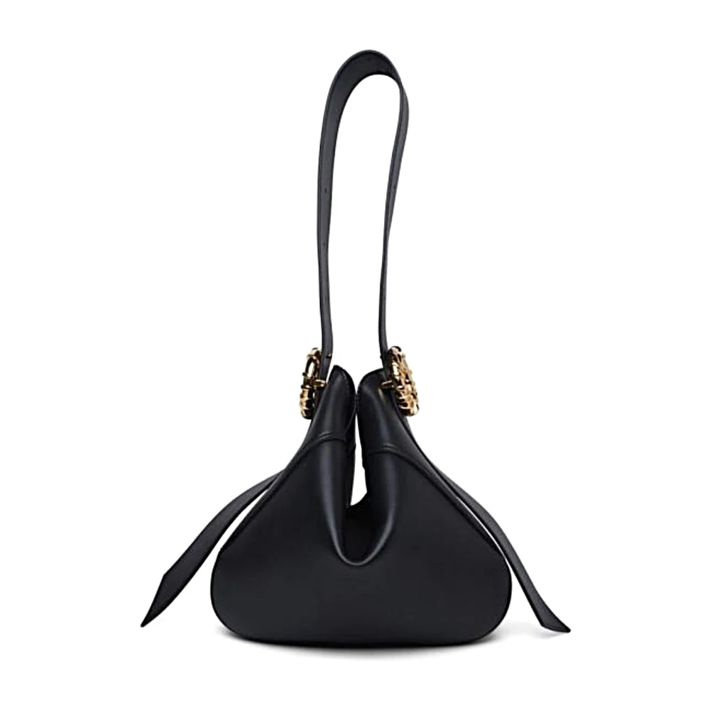 Lanvin Melodie Hobo schoudertas Black Dames