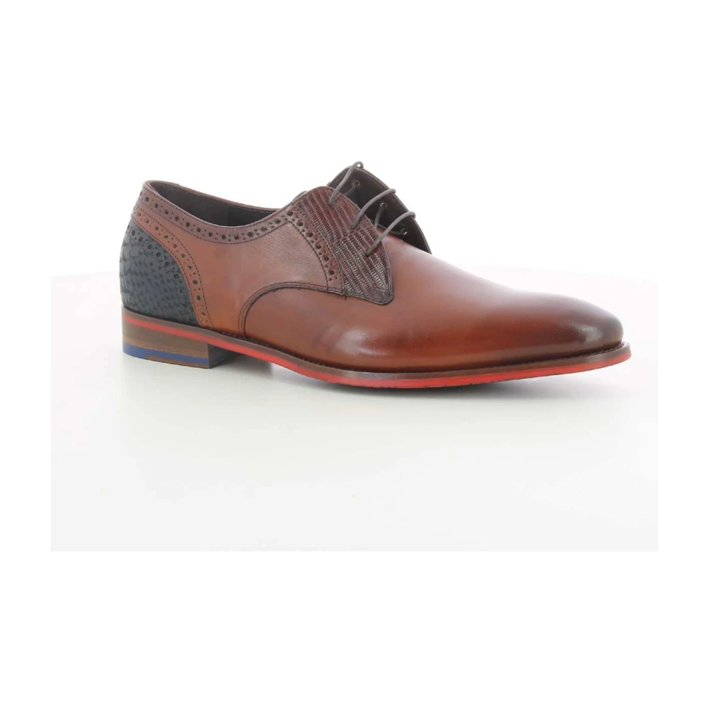 Floris van Bommel Herenschoenen Cognac Sfm-30161 W23 Brown Heren