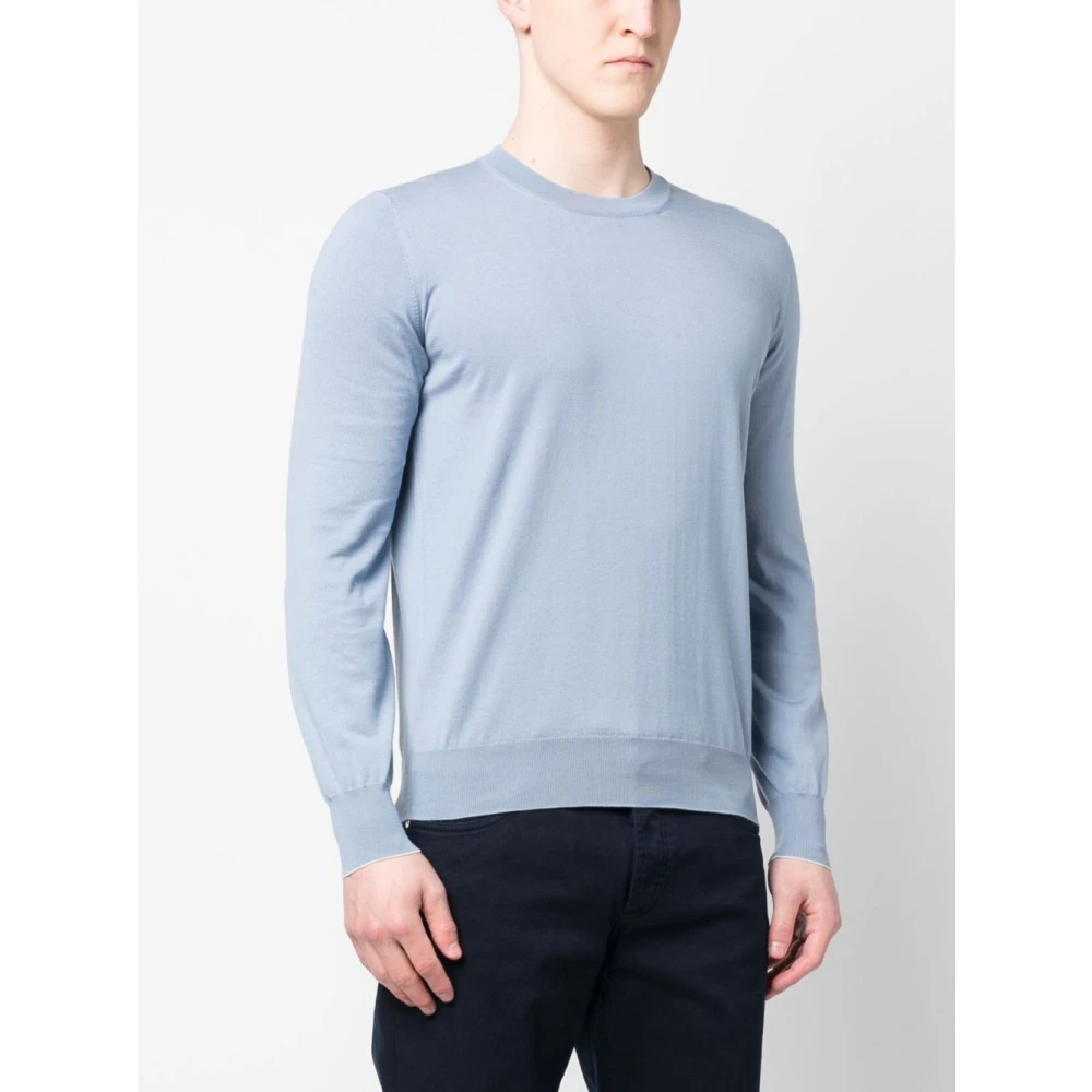 BRUNELLO CUCINELLI Luxe Sweaters Collectie Blue Heren