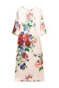 robe-rose-clair-col-rond