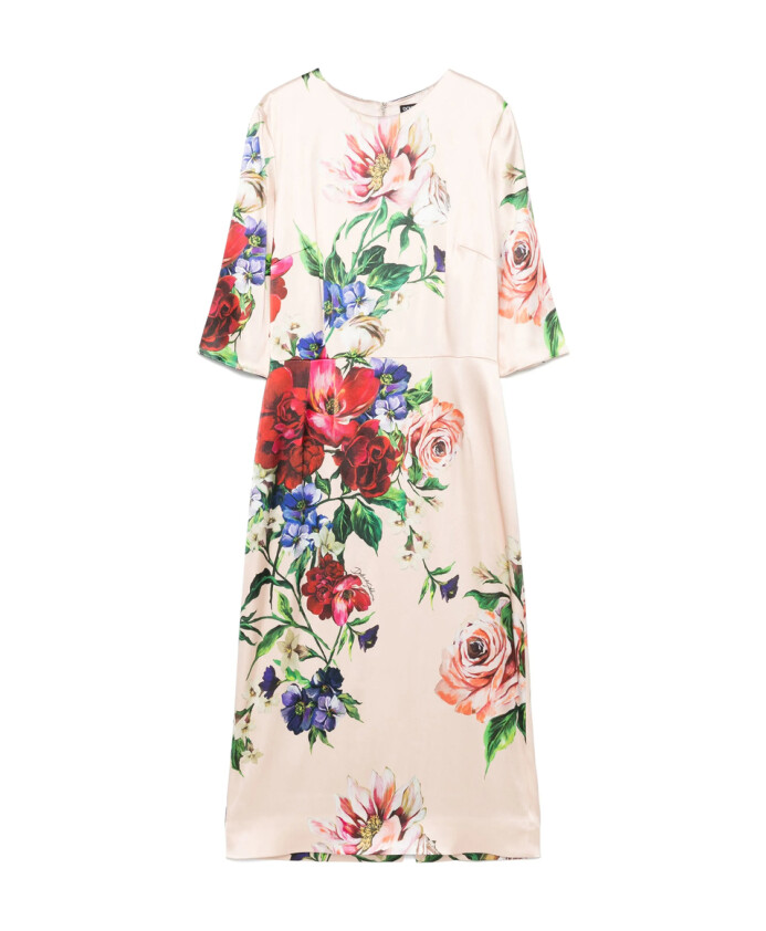 robe-rose-clair-col-rond