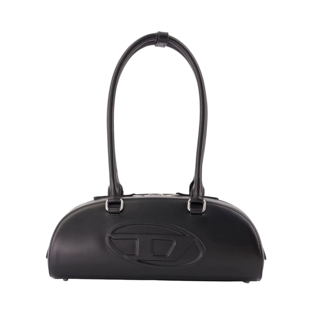Diesel Black 1Dr Dome Shoulder Bag - Female - Shoulder Bags - One Size - Bags