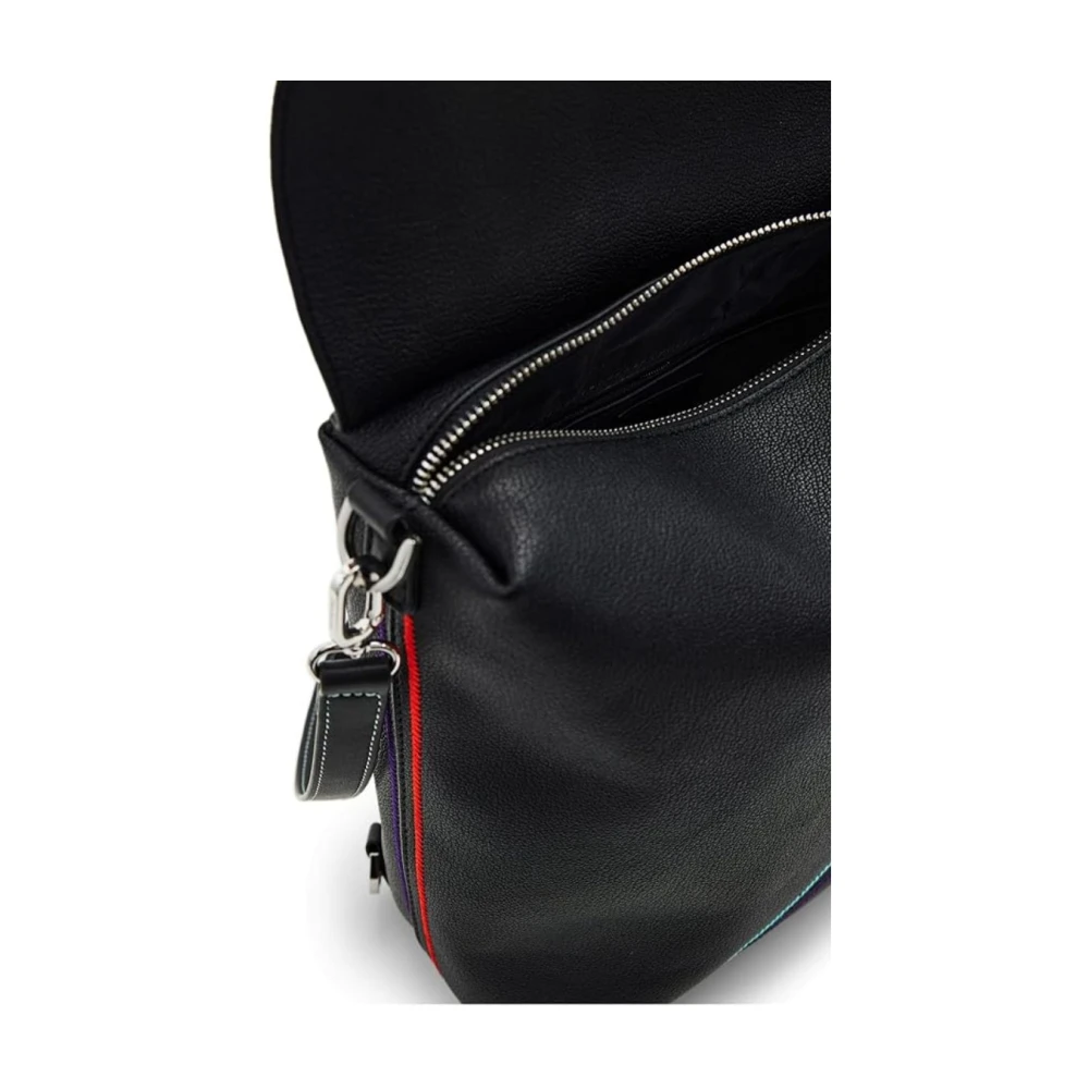 Desigual Stijlvolle Rugzak Black Dames