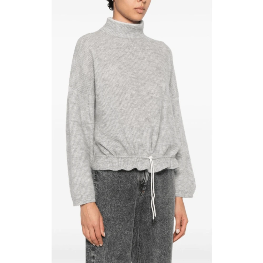BRUNELLO CUCINELLI Ribgebreide Trui Gray Dames