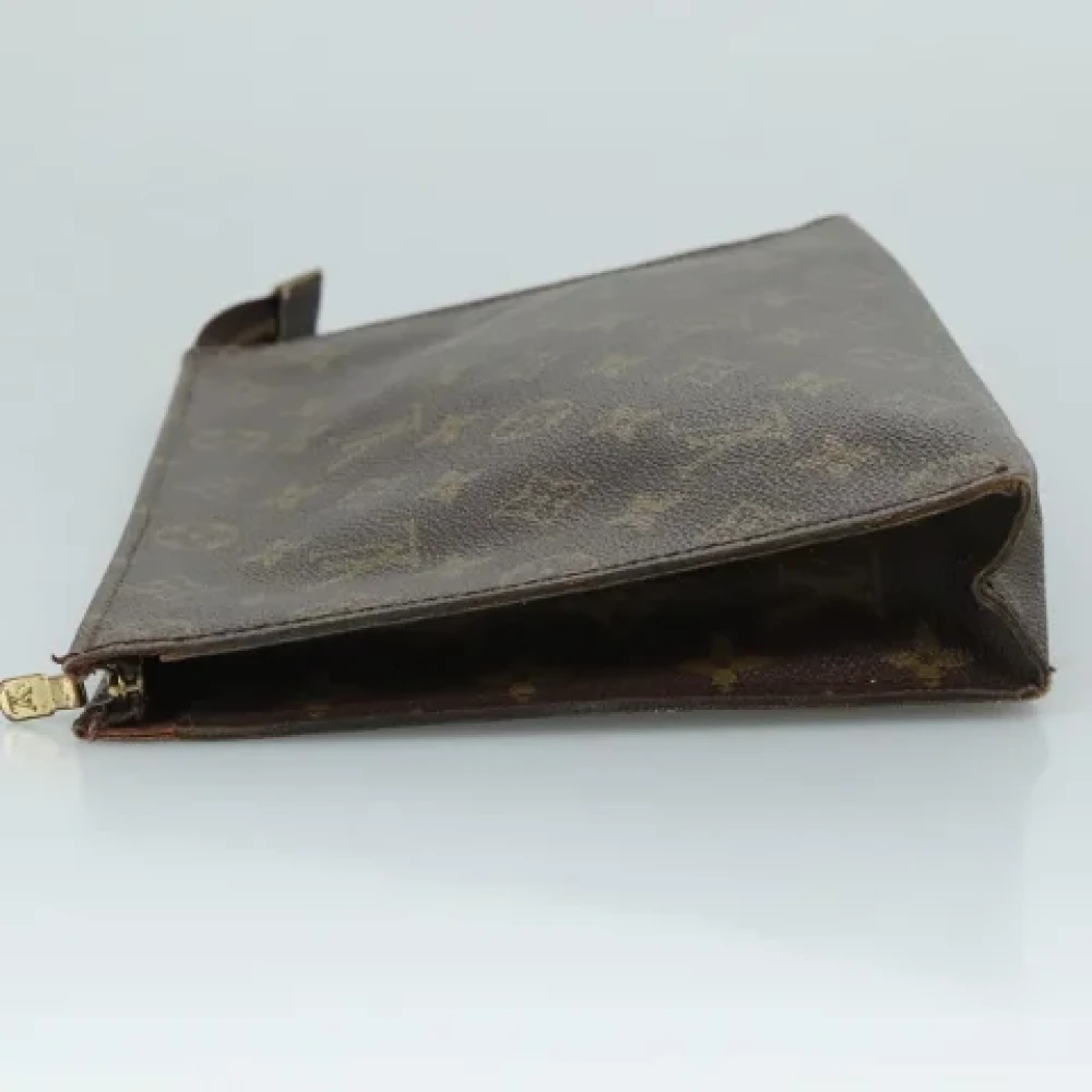 Louis Vuitton Vintage Pre-owned Canvas pouches Brown Dames