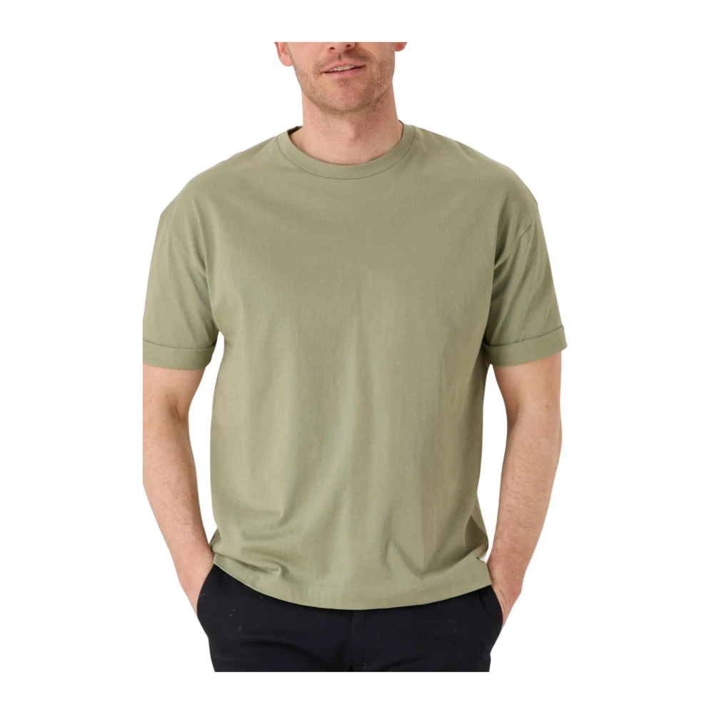 drykorn Heren Polo & T-shirt Thilo 520198 Green Heren