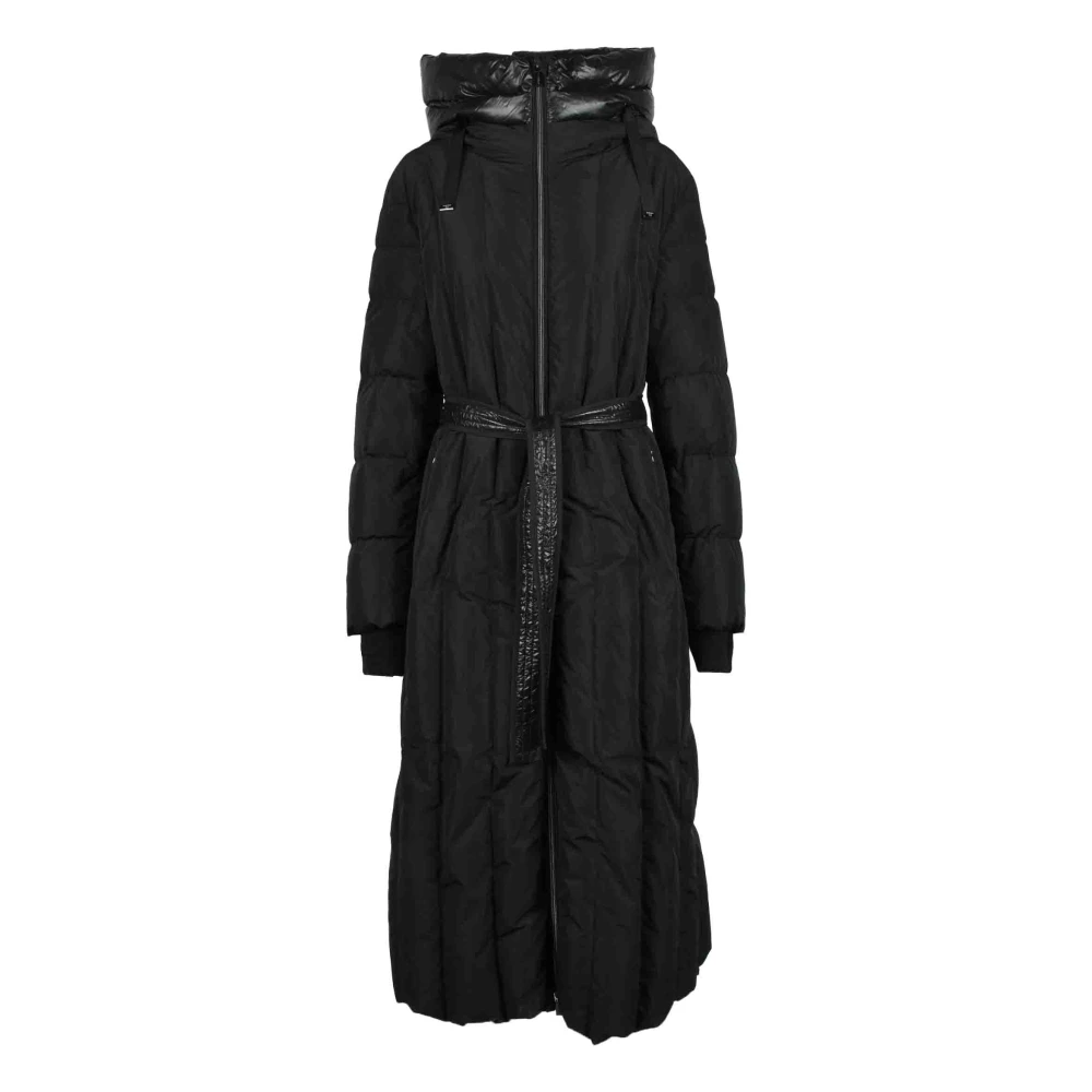 Diego M Nylon Gewatteerde Jas Black Dames