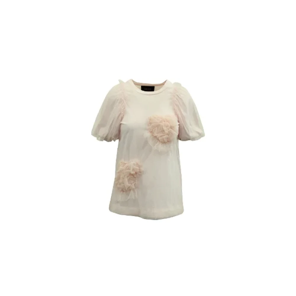 Simone Rocha Pre-owned Cotton tops Pink Dames