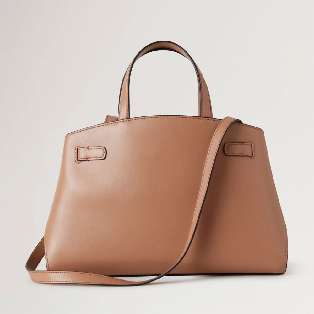 Mulberry Sable High Gloss Leren Tote Tas Brown Dames