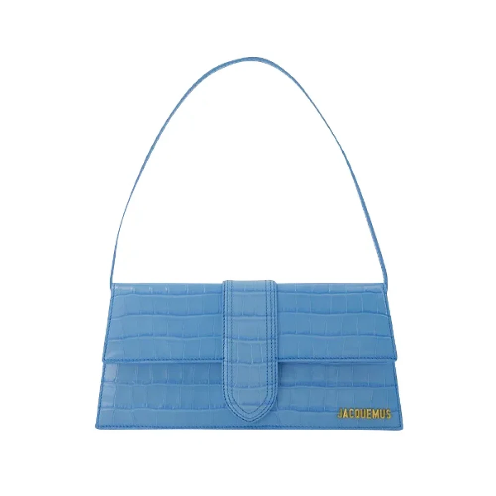 Jacquemus Pre-owned Leather handbags Blue Dames