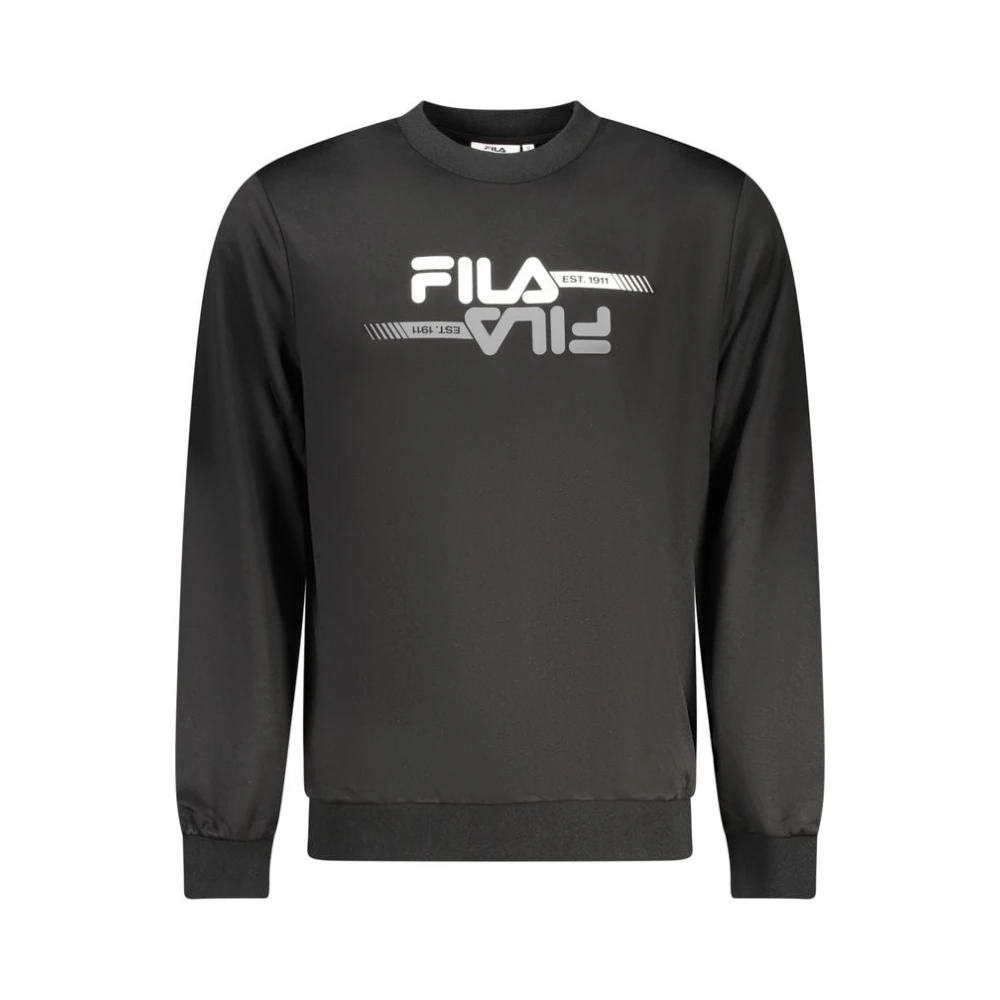 Fila Men's Black Polyester Sweatshirt - Sweatshirts - S - Sweatshirts & Hoodies
