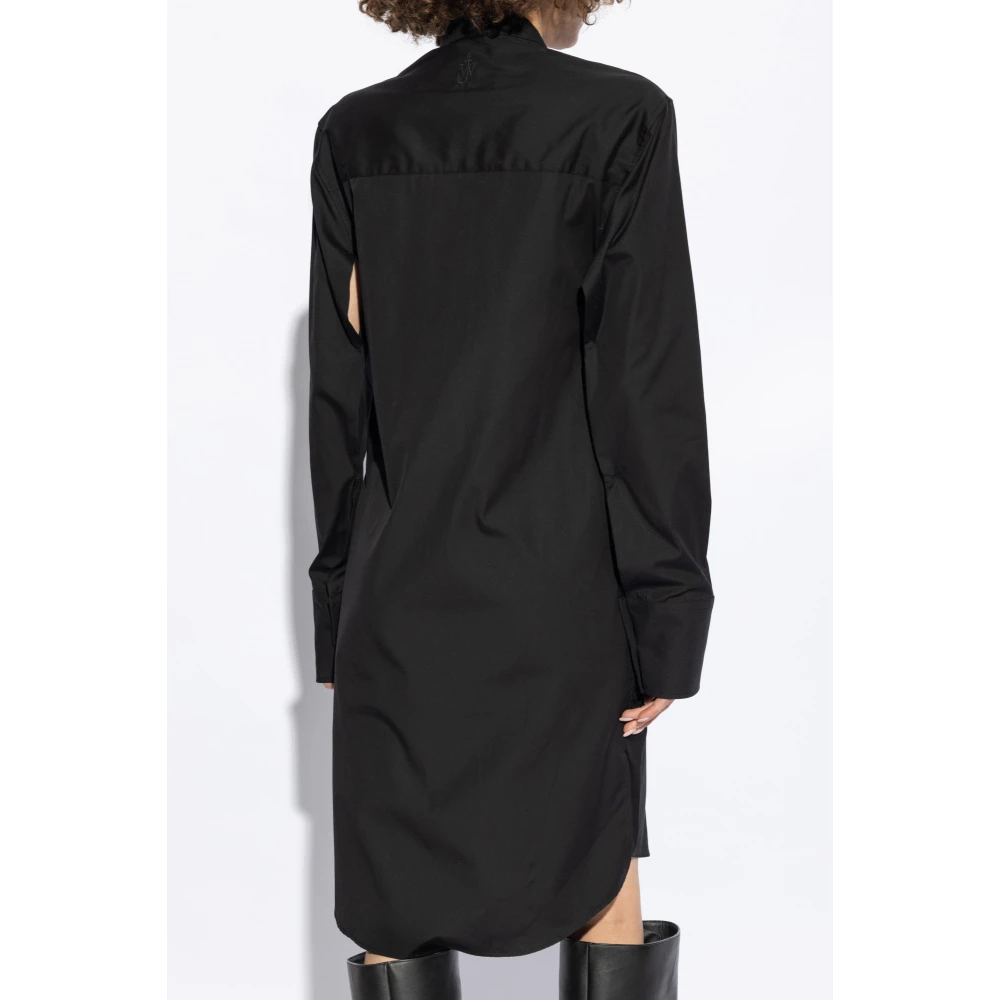 JW Anderson Overhemdjurk Black Dames