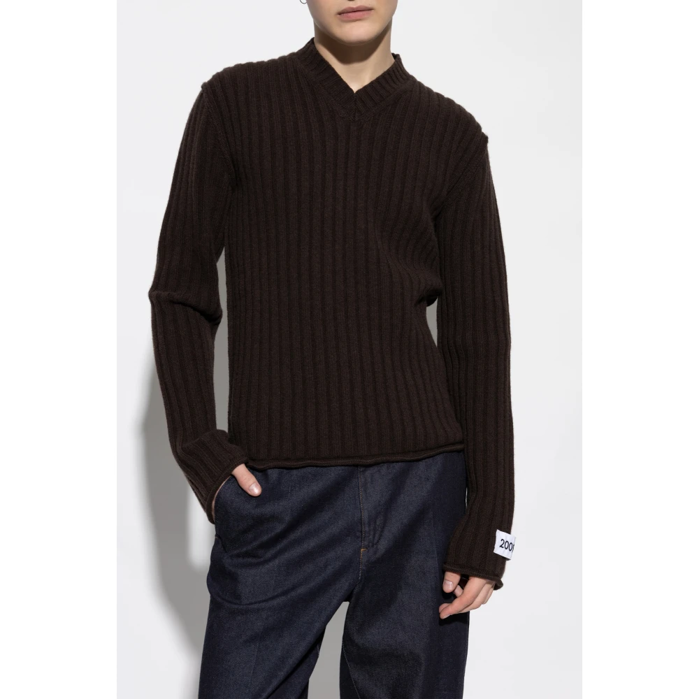 Dolce & Gabbana Wollen trui Brown Heren