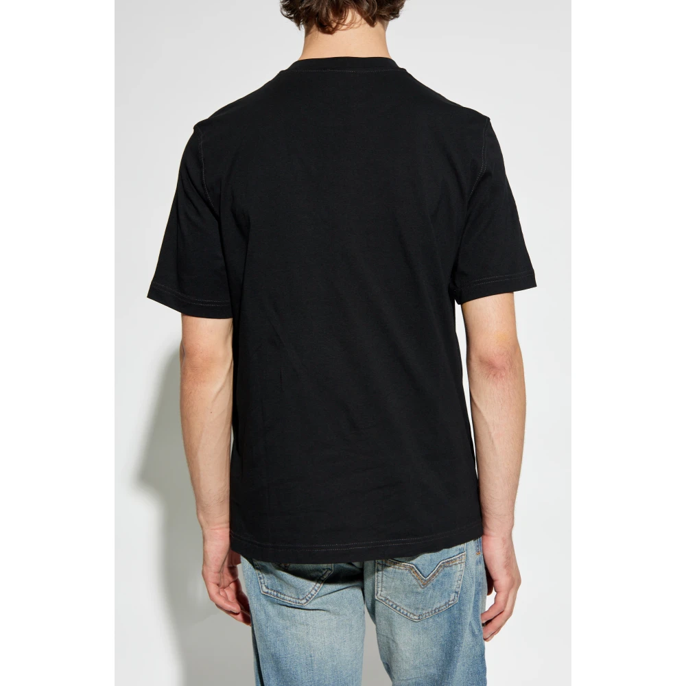 Diesel T-shirt T-Adjust-K5 Black Heren