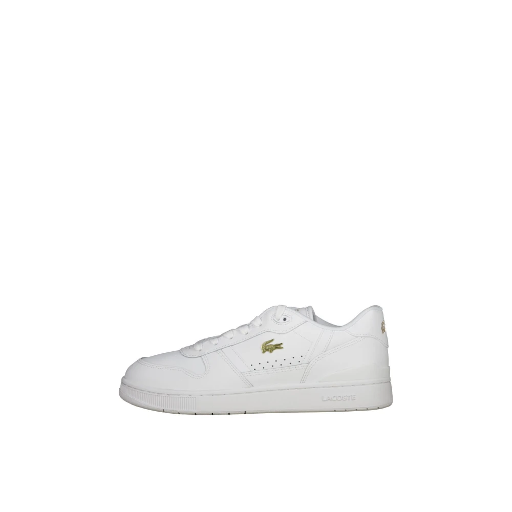 Lacoste T-Clip Set Leather Sneakers Dames Schoenen Wit