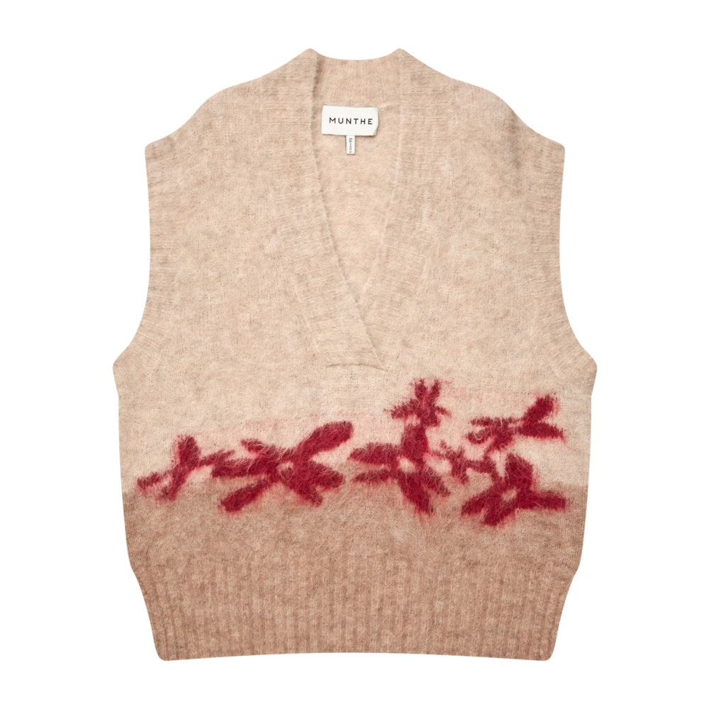 Knitwear > V-neck Knitwear - - Munthe - Modalova