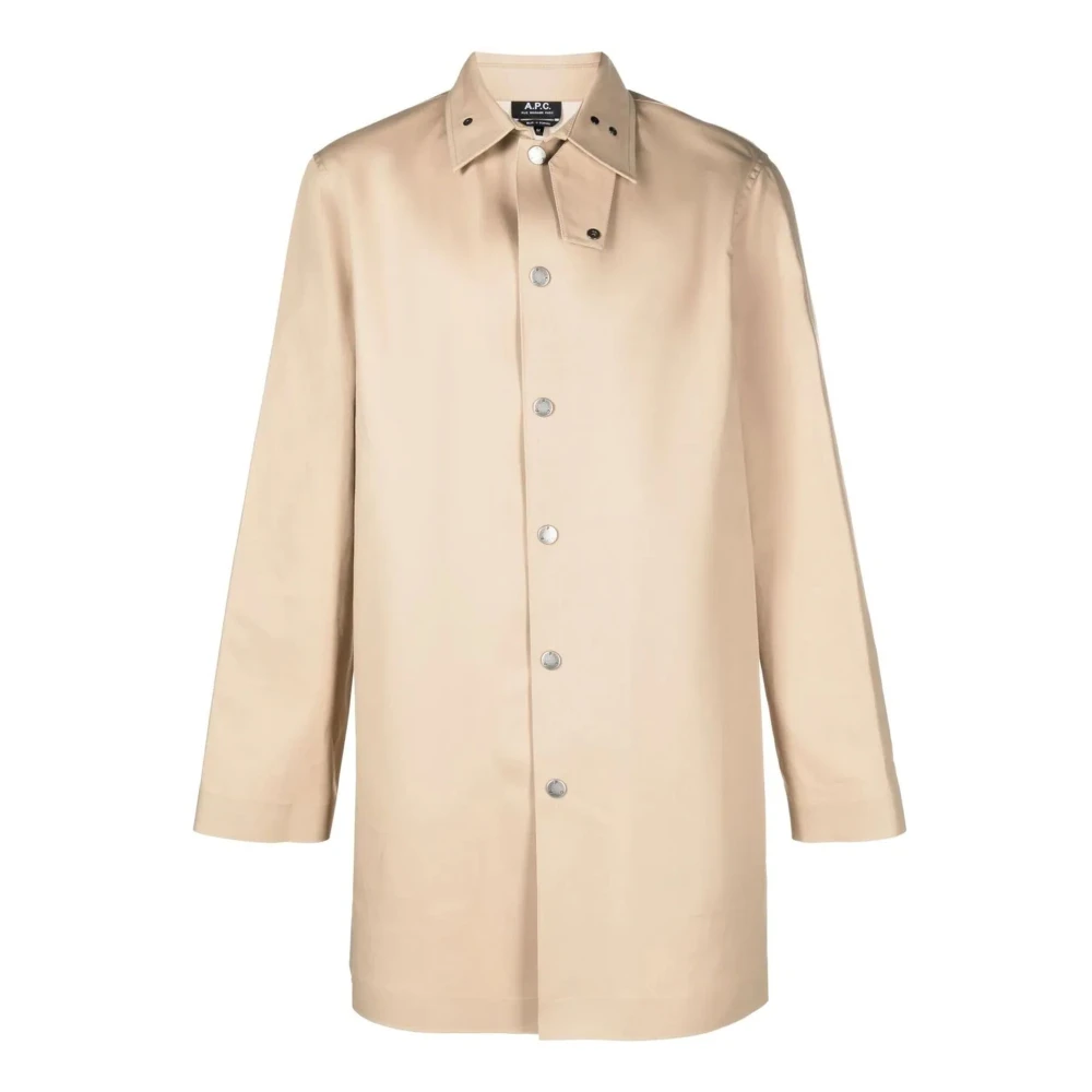 A.P.C. Enkelknäppt rock Beige, Herr