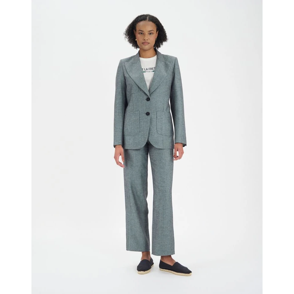 Ines De La Fressange Paris Thadee Jacket Gray Dames