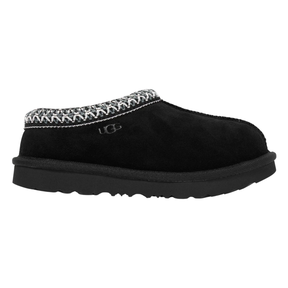 Ugg Unisex Kids Black Kids Indoor Shoes, 27 1/2 Eu, Tasman Ii Slippers