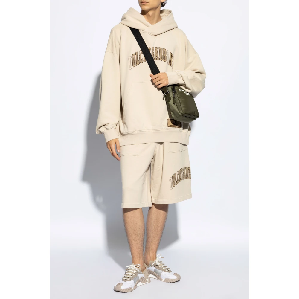 Dolce & Gabbana Sweatshirt met print Beige Heren