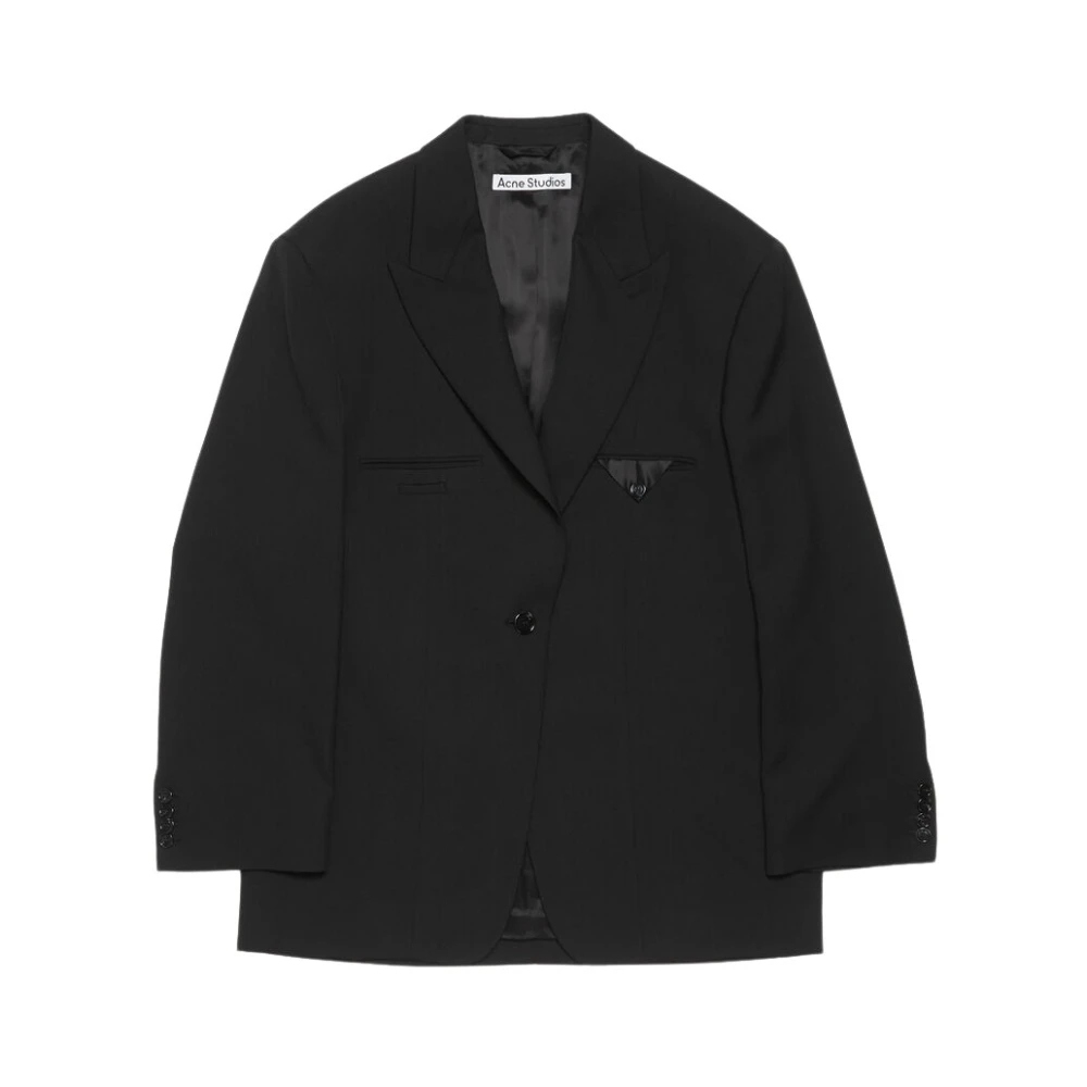 Acne Studios Zwart Suit Set Fn-Wn-Suit000591 Black Dames