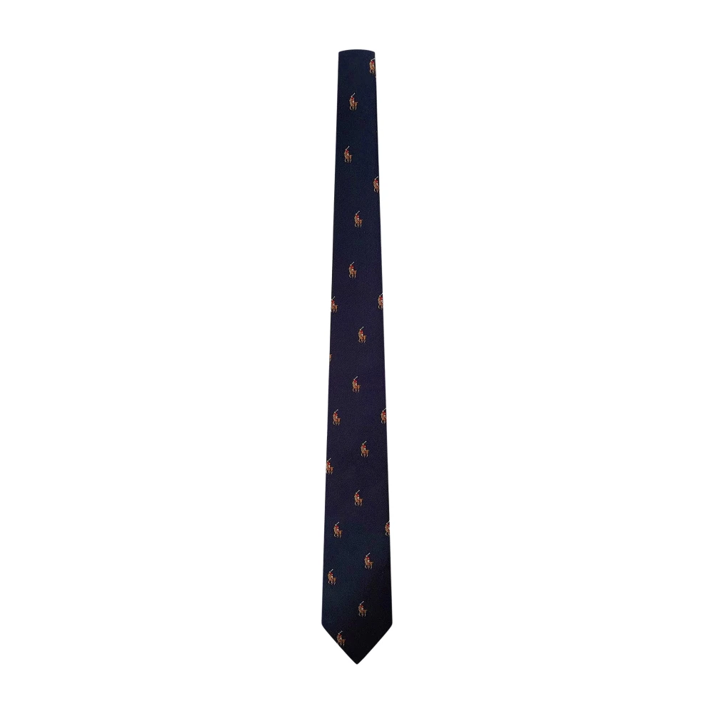 Ralph Lauren Boys Multicolor Silk Logo Tie