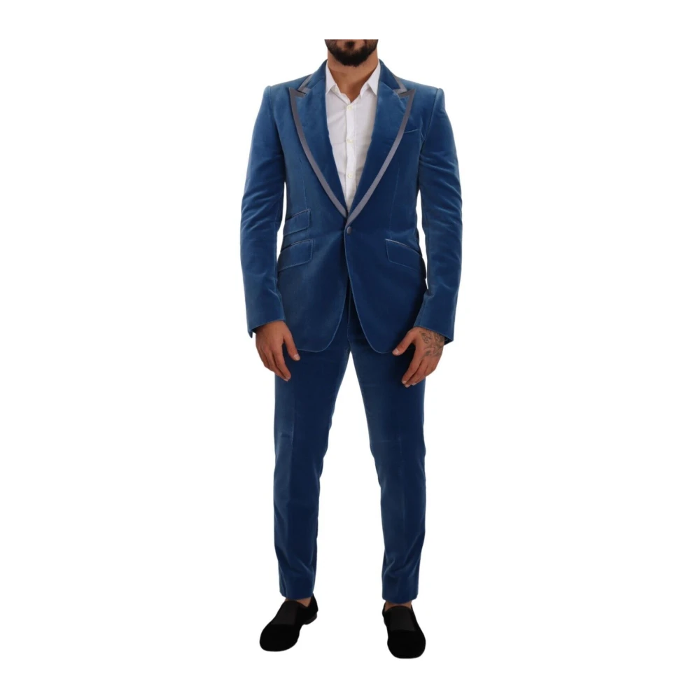 Dolce & Gabbana Hombre Azul Trajes, Talla: M