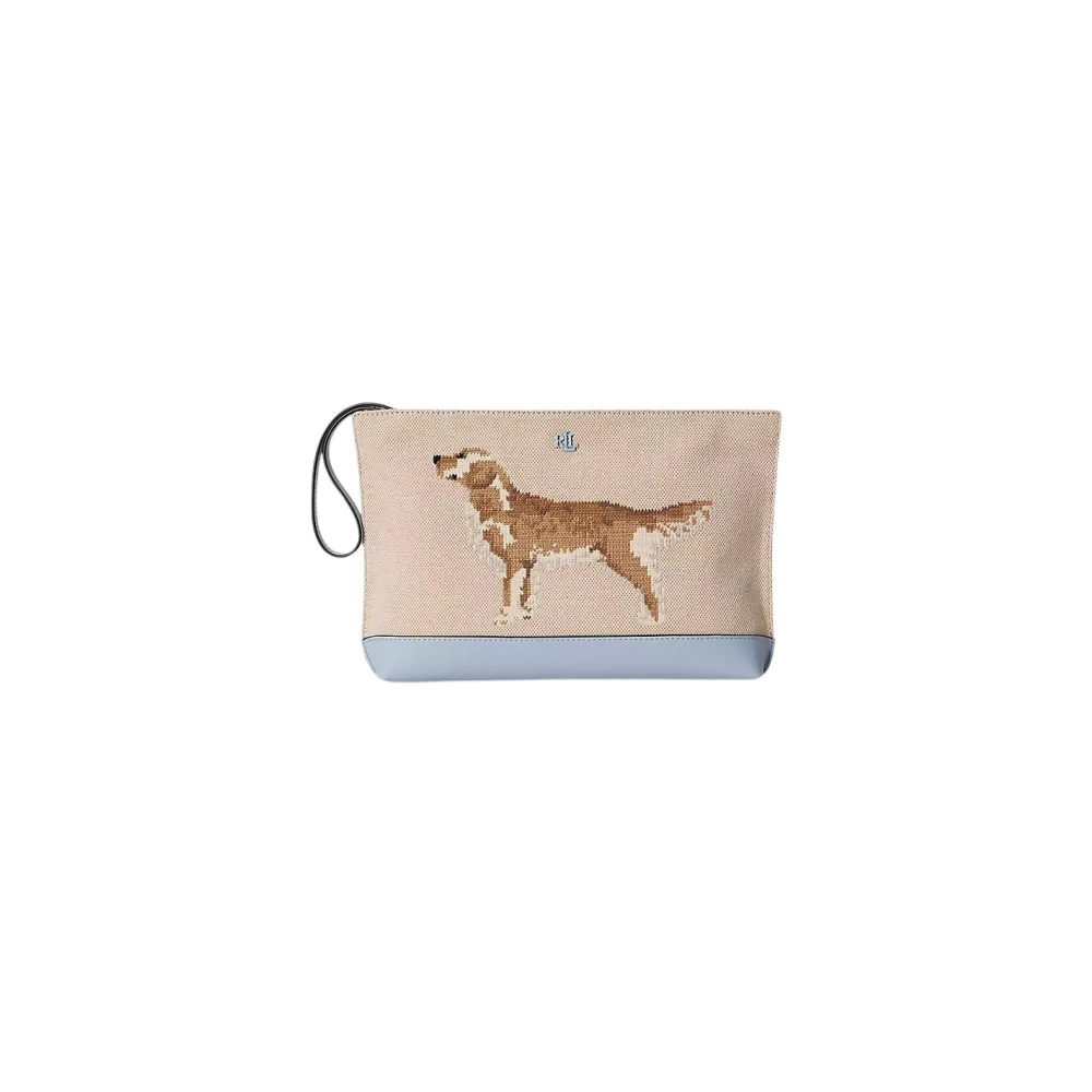 Ralph Lauren Beige Novčanik - Female - Clutches - One Size - Bags