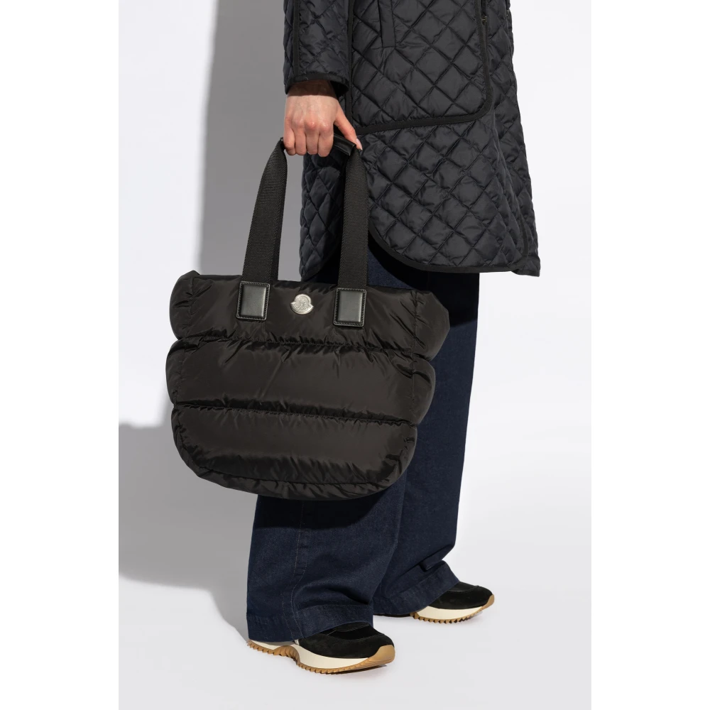 Moncler Tas Caradoc in shopperstijl Black Dames