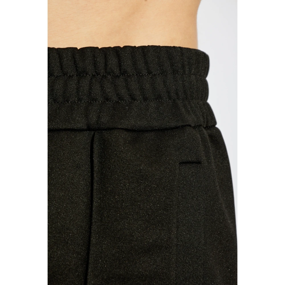 Palm Angels Logo shorts Black Heren