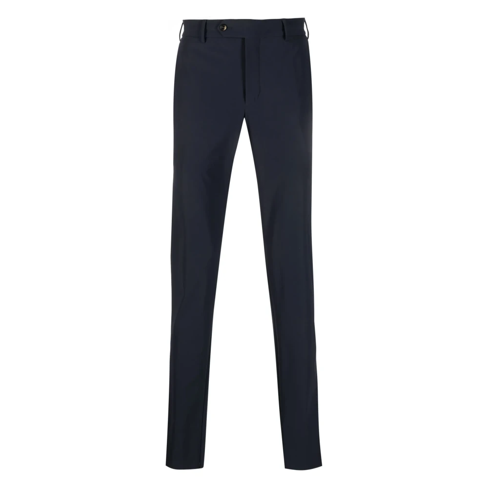 PT Torino Stretch broek met zakken gemaakt in Italië Blue Heren