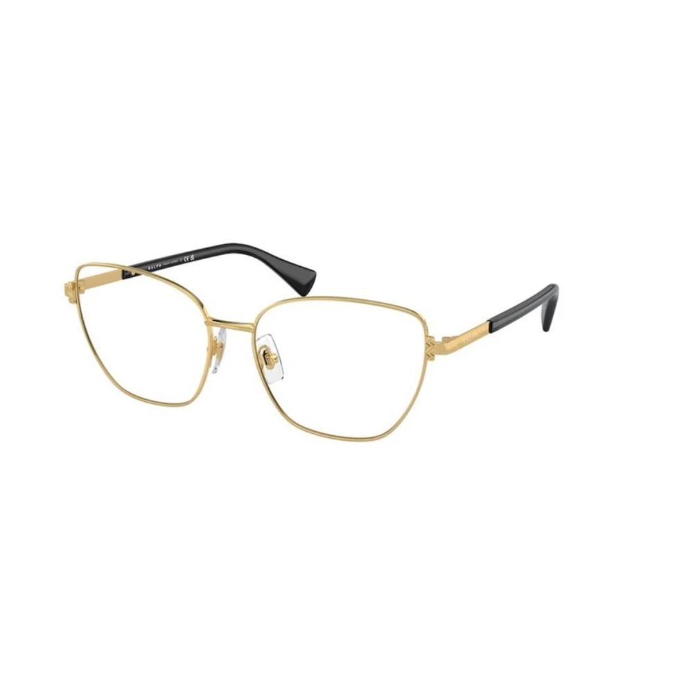 Ralph Lauren Gouden Montuur Brillen Yellow Unisex