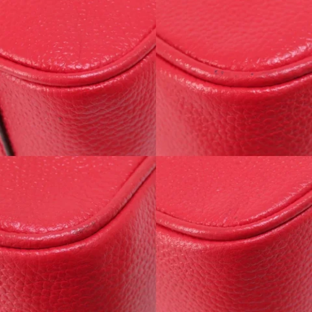 Michael Kors Pre-owned Leather shoulder-bags Red Dames
