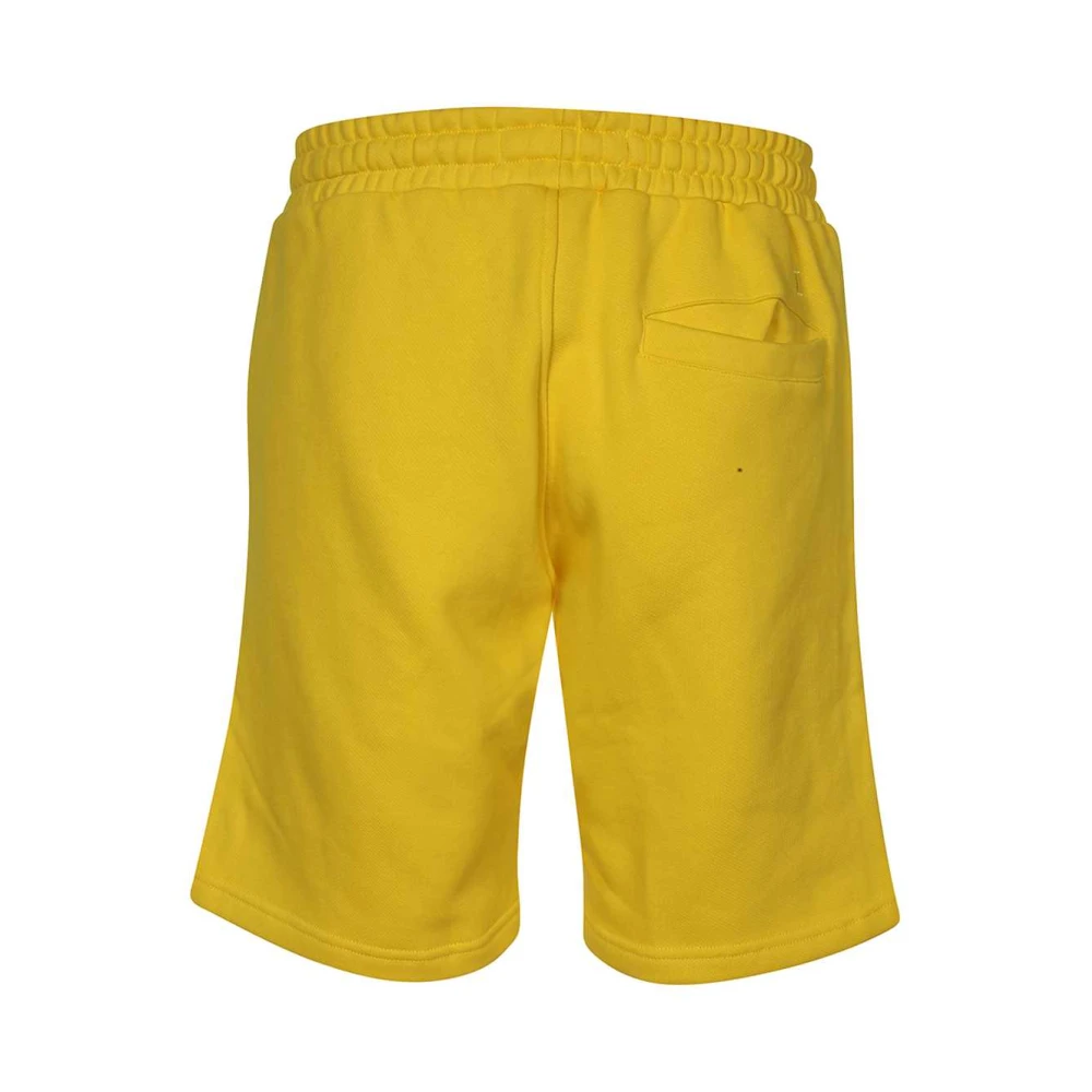 Les Deux Katoenen Bermuda Shorts Yellow Heren