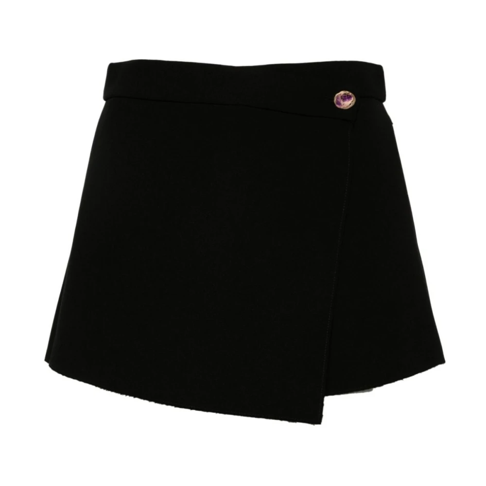 Msgm Bermuda 99 Casual Shorts Black Dames