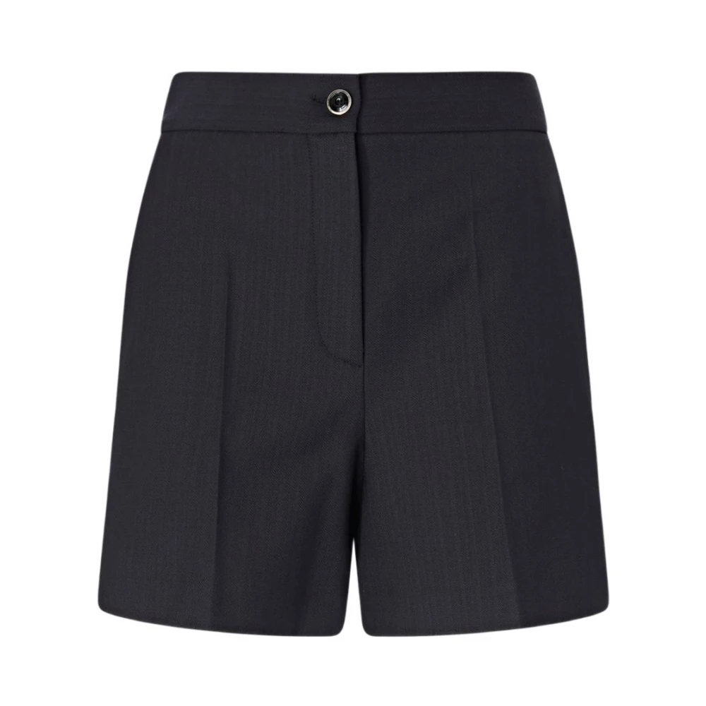 Pinko Short Shorts - Female - Casual Shorts - Blue - S - Shorts
