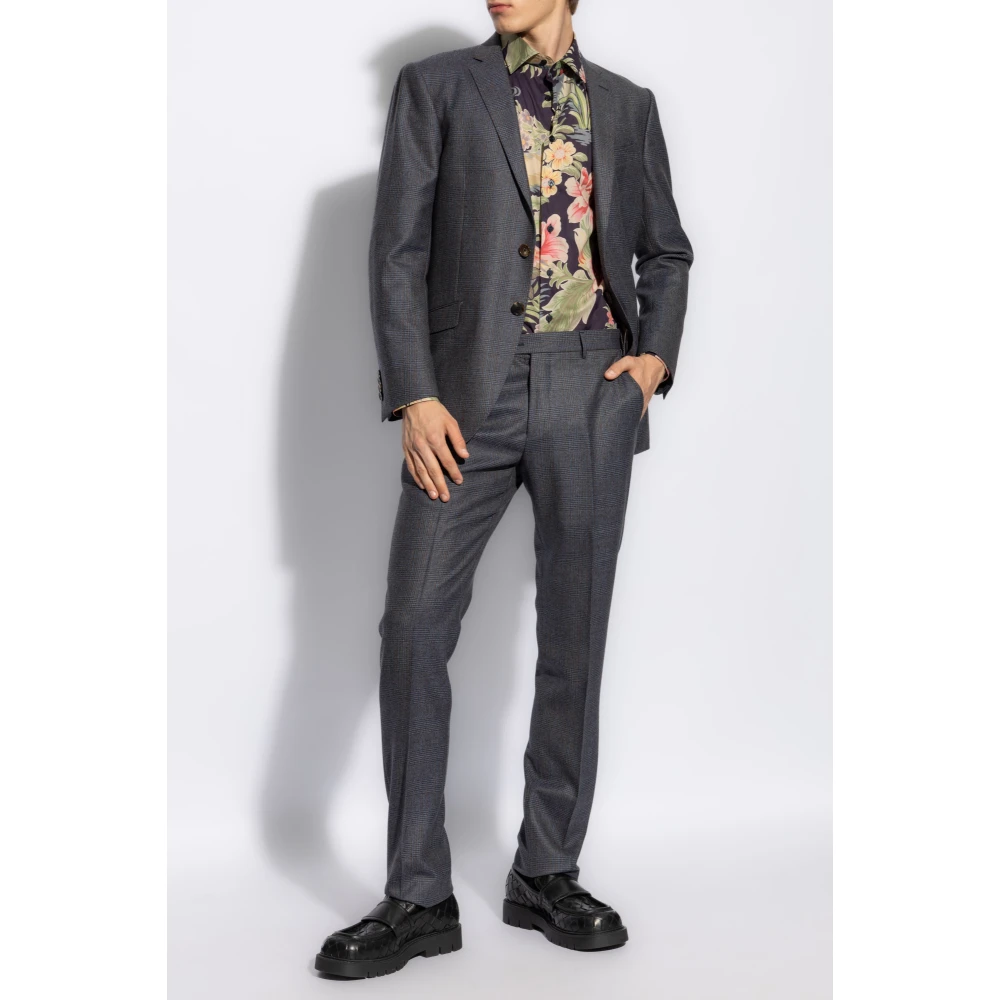 ETRO Bloemenpatroon overhemd Multicolor Heren