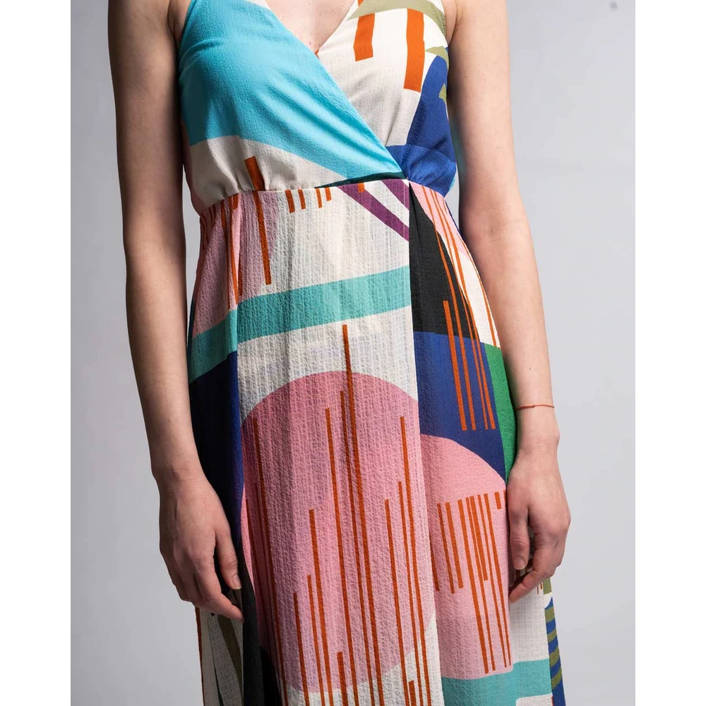 Naf Lange jurk Art. Senr27 Multicolor Dames