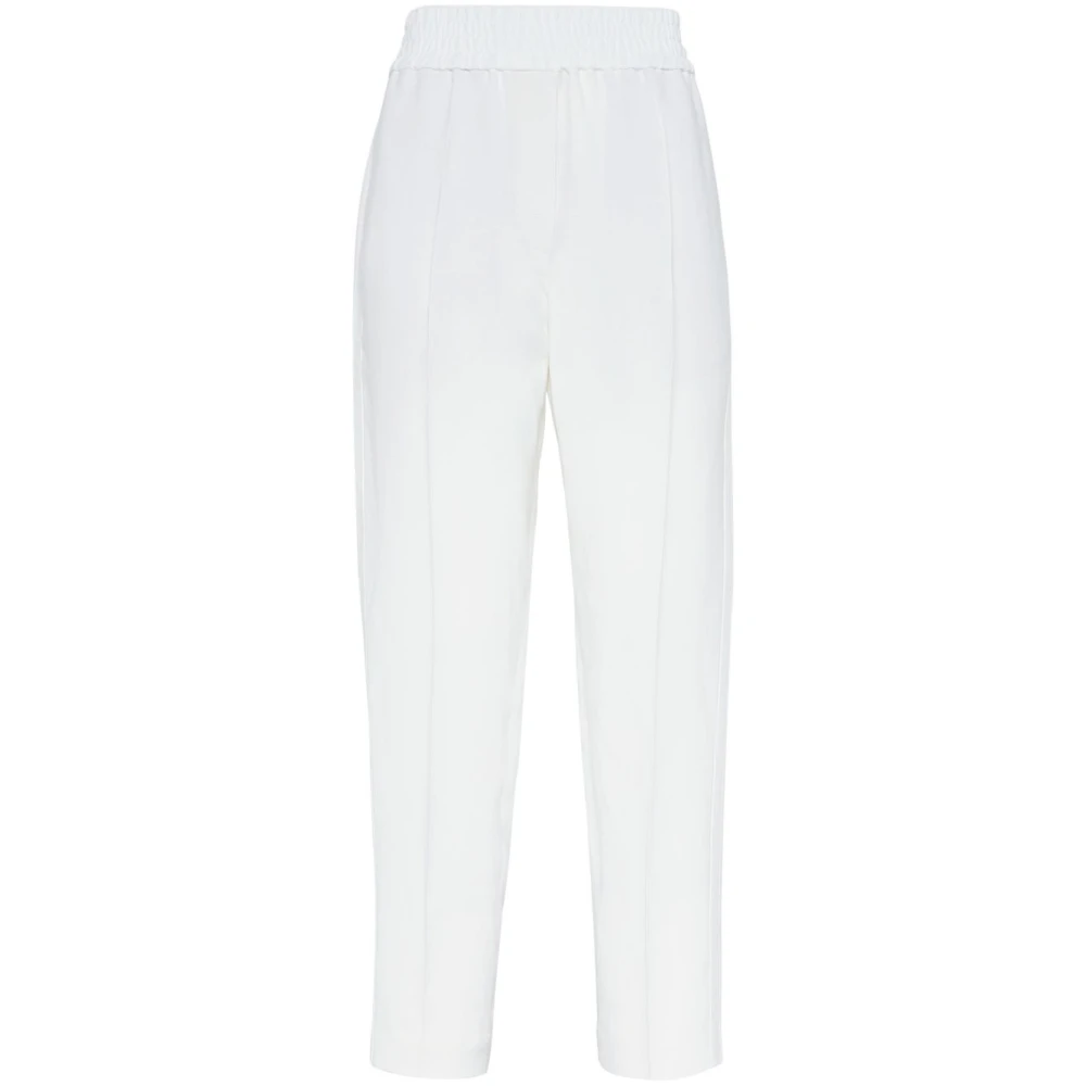 Trousers > Tapered Trousers - - Brunello Cucinelli - Modalova