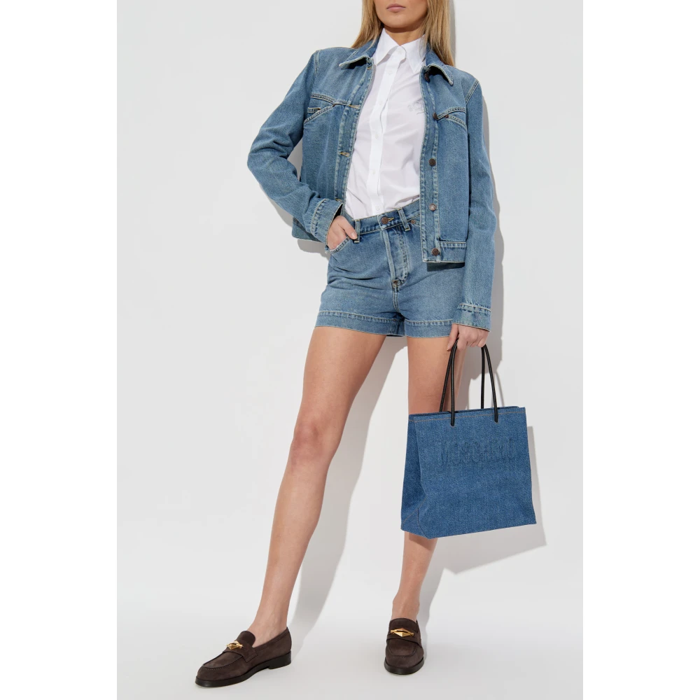 Moschino Mouwloos shirt White Dames