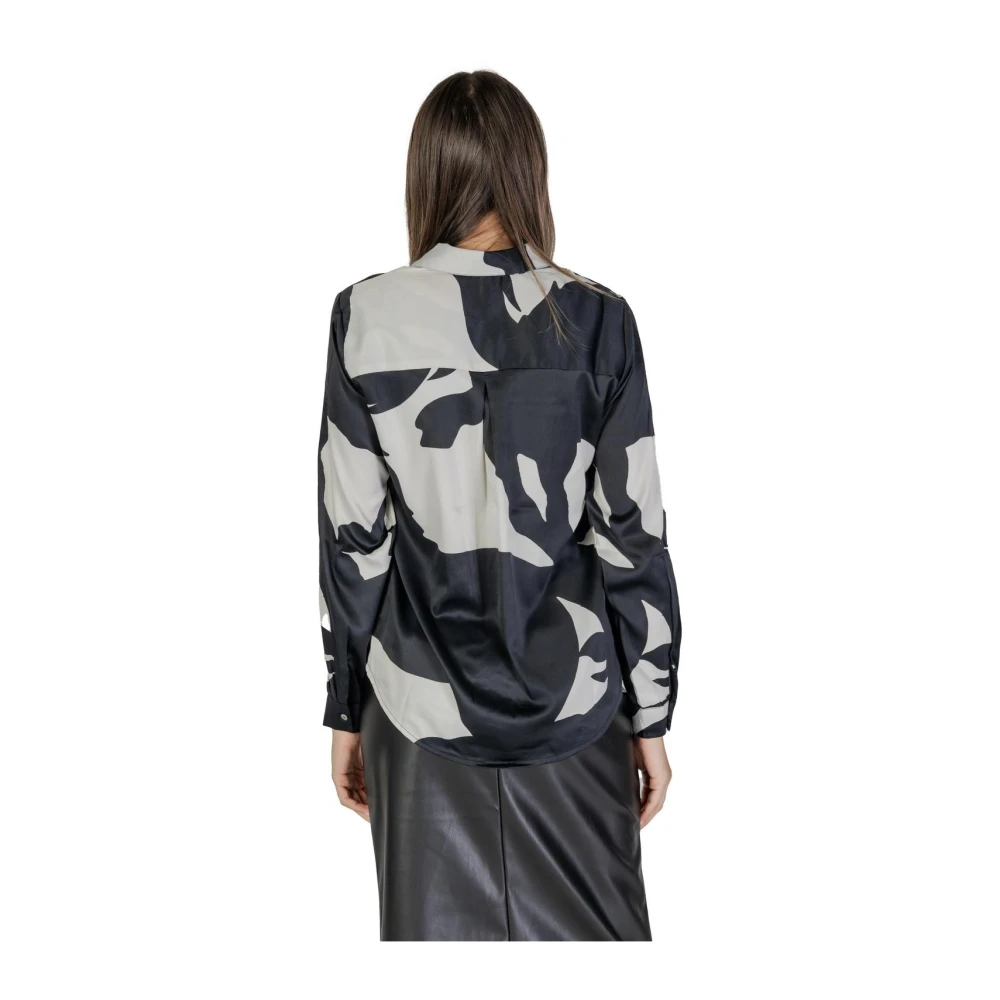 Only Elegante V-Hals Lange Mouw Shirt Multicolor Dames