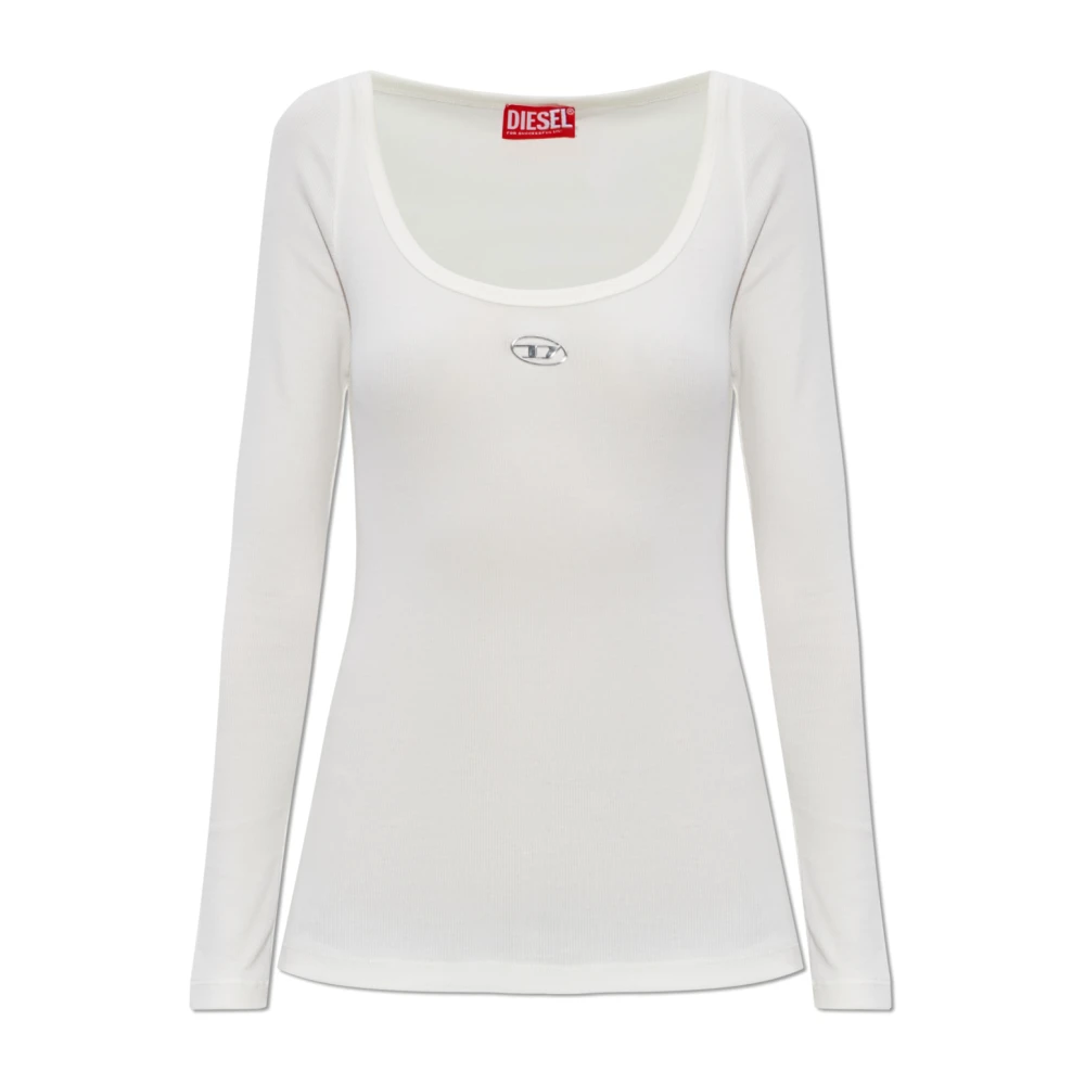 Diesel Mujer Blanco Camisetas, Talla: 2XS