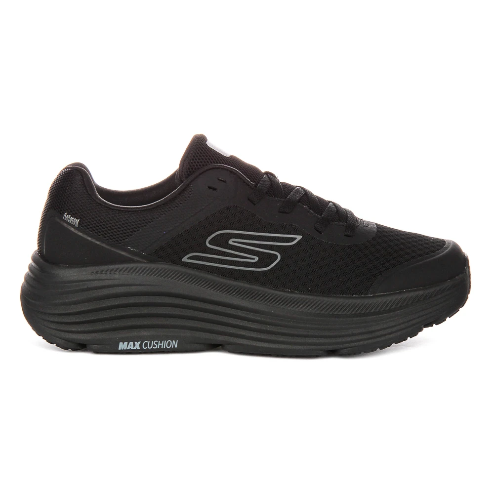 Skechers Men's Black Sneakers, 10 Uk, Max Cushioning Endeavour