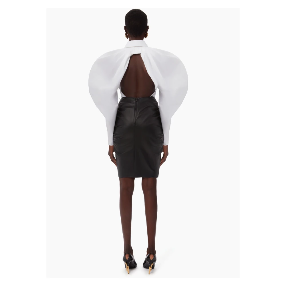 Nina Ricci Witte Haltertop met Strikdetail White Dames